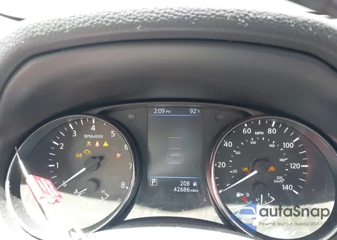 2020 Nissan Rogue Sv Fwd из США, поврежденный, VIN JN8AT2MT9LW041728